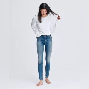 Rag & Bone skinny jeans - medium blue wash 108879
